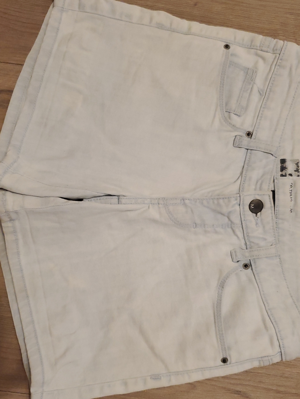 Remonte White Denim Jean Shorts